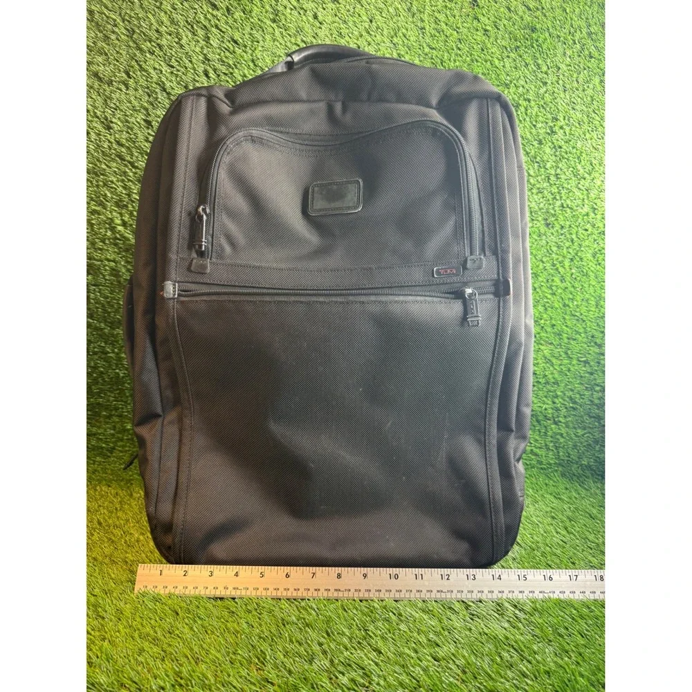 TUMI 22900DH Alpha Ballistic Black Soft Shell Rolling Wheeled Carry On 22x16x9
